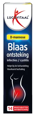 Produktbild von D-Mannose Blasenentzündung 14 Lutschtabletten