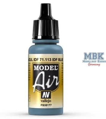 Imagen del producto de Vallejo 71.113, 17 ml, azul, mate, botella