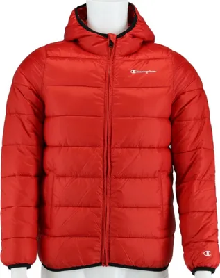 Produktbild von Champion Klassische Kapuzenjacke für Jungen, Rot, Synthetik, Ganzjährig