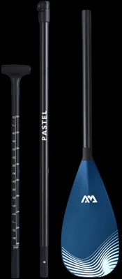 Productafbeelding van Aqua Marina SUP peddel, pastelblauw, hybride carbon