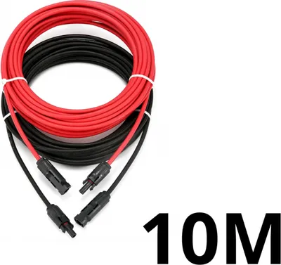 Zdjęcie produktu dla Kable solarne 10 AWG 6mm2 - 1,2,5 i 10m 10 + 10m