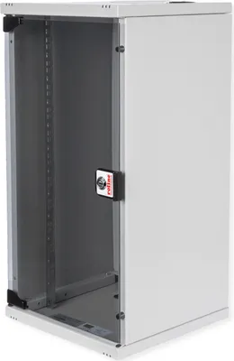 Produktbild von ROLINE 10-Zoll Wandgehäuse 12 HE, 312x300 BxT grau