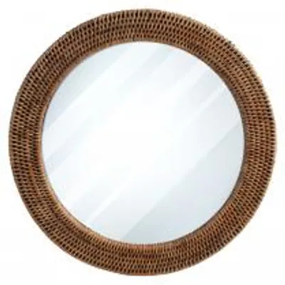 Immagine prodotto di H&H Specchio Con Cornice In Rattan Cm 40,5