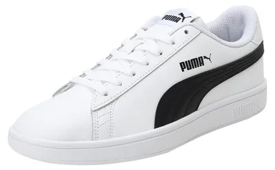 Produktbild von PUMA Uni Puma Smash v2 L Low-Top, Puma White-Puma Black, 36 EU