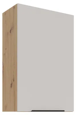 Produktbild von Küchen Hängeschrank 60 cm Küche SOLANO Kaschmir beige matt + Eiche Artisan matt Küchenzeile Küchenblock Küche Einbauküche