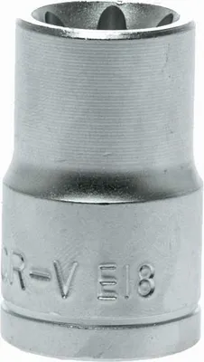 Produktbild von TX-E-Steckschlüsseleinsatz mit Vierkantantrieb 1/2" E18