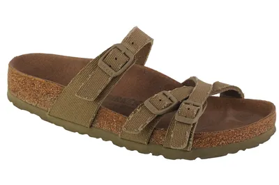 Produktbild von Birkenstock Franca 1024026, Badelatschen, Damen, Grün