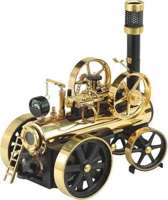 Produktbild von Wilesco Lokomobile D430, schwarz-messing