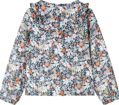 Immagine prodotto di Camicia da Bambina a Maniche Lunghe Blu Scuro 104