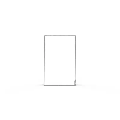 Produktbild von PLAYROOM mobiles Whiteboard Playboard 75,0 x 118,0 cm grau emaillierter Stahl