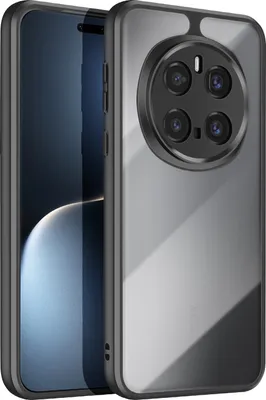 Zdjęcie produktu dla Avizar, pokrowiec na Honor Magic 7 Pro, odporny na wstrząsy silikon, pokrowiec na aparat, czarny