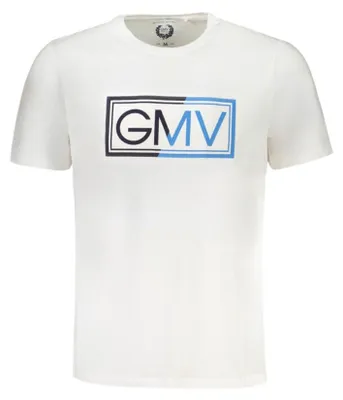 Produktbild von GIAN MARCO VENTURI Herren T-Shirt Weiß AU01411ANGELO_BIWHITE : Größe - M Größe: M