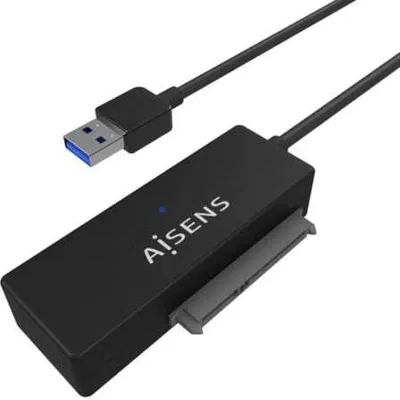 Obrázok produktu pre Aisens ASE-35A01B/ USB 3.0 - SATA/ 2,5"/3,5" adaptér pevného disku so zdrojom napájania