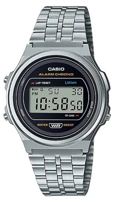Immagine prodotto di Casio Vintage il classico > Orologio digitale color argento > A171WE-1AEF