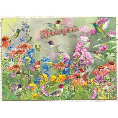 Produktbild von COBBLE HILL Hummingbirds Puzzle 1000 Teile
