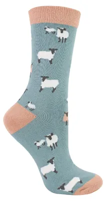 Produktbild von MISS SPARROW - Damen Socken mit Tieremotiv | Lustige Bambus Tiersocken Bunt