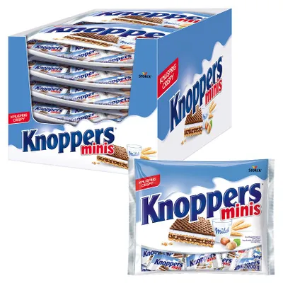 Produktbild von Knoppers Minis 12 x 200g