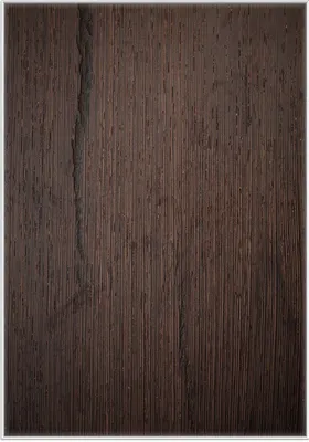 Produktbild von Wallario Wandbild Holz-Optik Textur dunkelbraunes Holz, Größe: 70,30 x 100,30 cm, Poster mit weißem Kunststoffrahmen