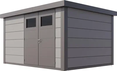 Produktbild von Telluria Metallgerätehaus Classico 3930 lichtgrau
