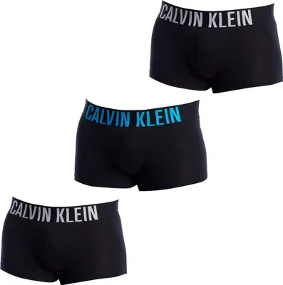Obrázek produktu pro Calvin Klein 3-pack pánské boxerky, Intense Power Bavlna Stretch Trunks NB3608A