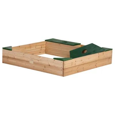 Obrázek produktu pro Pískoviště Amy 115 x 115 x 22 cm, přírodní
