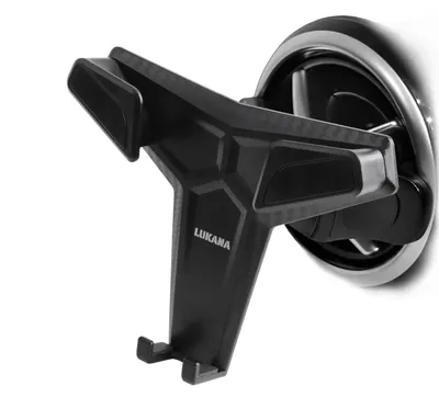 Produktbild von Lukana A-1605 Handyhalterung Auto Lüftungsgitter Rund & Standard – Universal Smartphone Halter Auto – KFZ Handyhalter für Mercedes, Audi, Mini Cooper