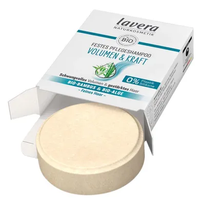 Produktbild von Lavera Festes Pflegeshampoo Volumen & Kraft Bio 50g