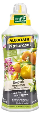 Image de Engrais Agrumes Algoflash Nutrition Biologique Agrumes & Méditerranéennes - Algoflash.