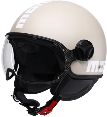 Immagine prodotto di Casco jet MOMO FGTR Classic Candy, bianco opaco, taglia M (57/58)