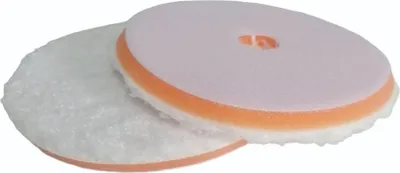 Produktbild von Unikum Polierschwamm Mikrofaser weiß 125 mm