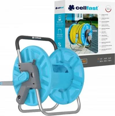 Zdjęcie produktu dla Cellfast stojak na wąż aluplus 60mb 1/2
