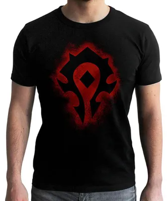 Produktbild von WORLD OF WARCRAFT - Tshirt Horde - man SS black - new fit S