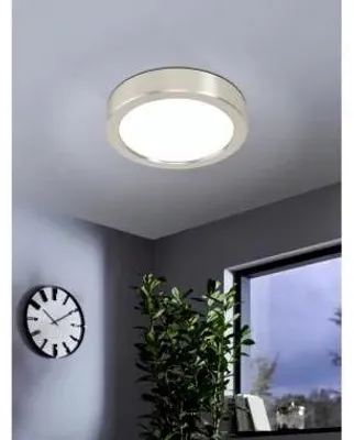 Produktbild von CASAYA LED Deckenleuchten D.16, 10,5W, 1200LM, 3000K, Stahl, nickel, 780056