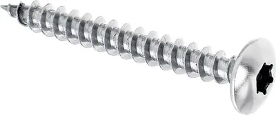 Produktbild von 4x ALBERTS Holzschraube MaxiFix für Tor- und Zauntechnik Edelstahl 6x50 mm
