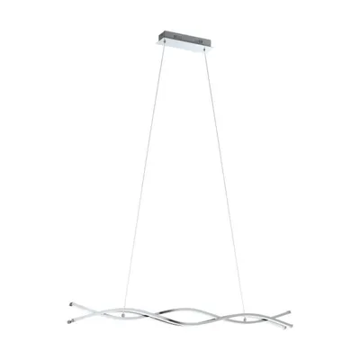 Zdjęcie produktu dla EGLO Lasana 2, Elastyczny montaż, Chrom, Biały, Biały, Aluminium, Plastik, Stal, Plastik, Wewnętrzna