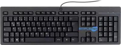 Immagine prodotto di Hp 125 Wired Keyboard Tastiera Cablata Usb Layout Qwertz De Tedesco