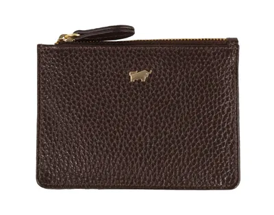 Produktbild von Braun Büffel Leder Geldbörse Schlüsselmäppchen Asti Mini Wallet 4CS Coffee braun