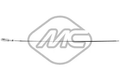 Produktbild von Metalcaucho 39152 Ölmessstab Ölpeilstab Ölstab für CITROËN C1 (PM, PN) passend für PEUGEOT 107 Schrägheck (PM, PN)