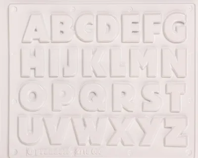 Obrázok produktu pre Odlievacia forma KNORR prandell 212713030 "Písmená (A-Z)"