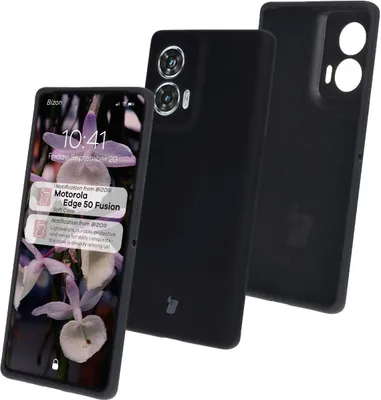 Produktbild von Bizon Soft Case Motorola Edge 50 Fusion schwarz