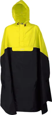 Produktbild von PRO-X ELEMENTS TRENTO Rad-Poncho zeifarbig NEONGELB/CHARCOAL M/L