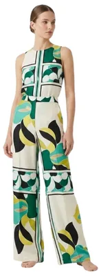 Produktbild von Zara Damen Hose Satin High Waist Sommer XL