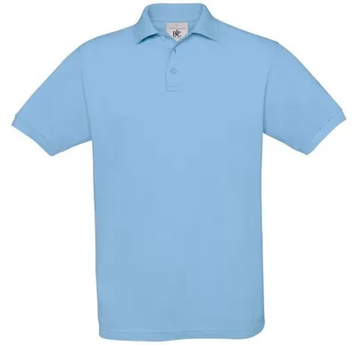 Produktbild von Herren-Poloshirt, Kurzarm - B&C SAFRAN - sky blue - Größe S