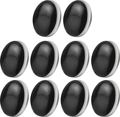 Produktbild von 10 Stück magnetische Vorhanggewichte, wasserdicht, wiederverwendbar, rostfrei, kompakt, einfach anzubringen, schwer genug, stark, magnetische Duschvorhanggewichte, Schlafzimmerbedarf