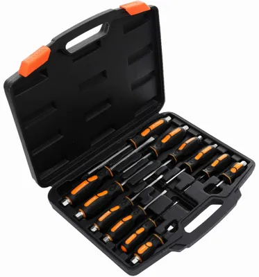 Produktbild von 12-teiliger Schraubendrehersatz + Etui KD10284