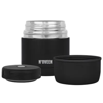 Produktbild von NOVEEN TB935 Mittagessen Thermoskanne 470ml schwarz