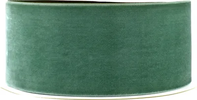 Produktbild von Samtband 50mm x 5m Rolle Eukalyptus