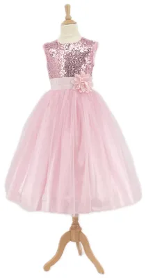 Image de LaBay Robe princesse Rose Emma 3-4 ans