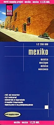 Produktbild von Reise Know-How Landkarte Mexiko 1 : 2.250.000