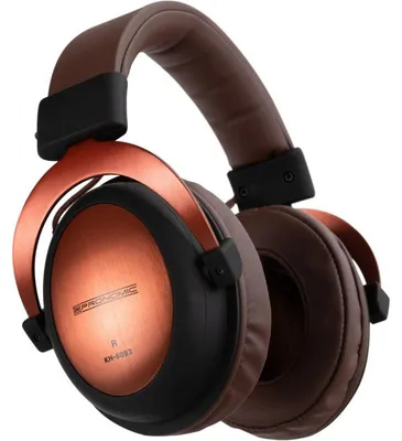 Obrázok produktu pre Slúchadlá KH-6093 KU, štúdiové, hnedé
